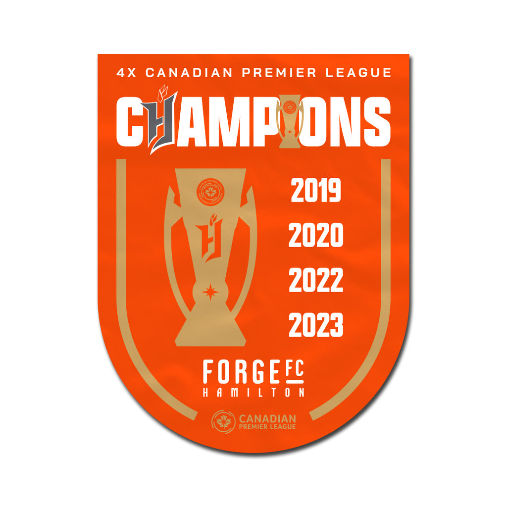 Forge FC North Star Cup Champions Banner