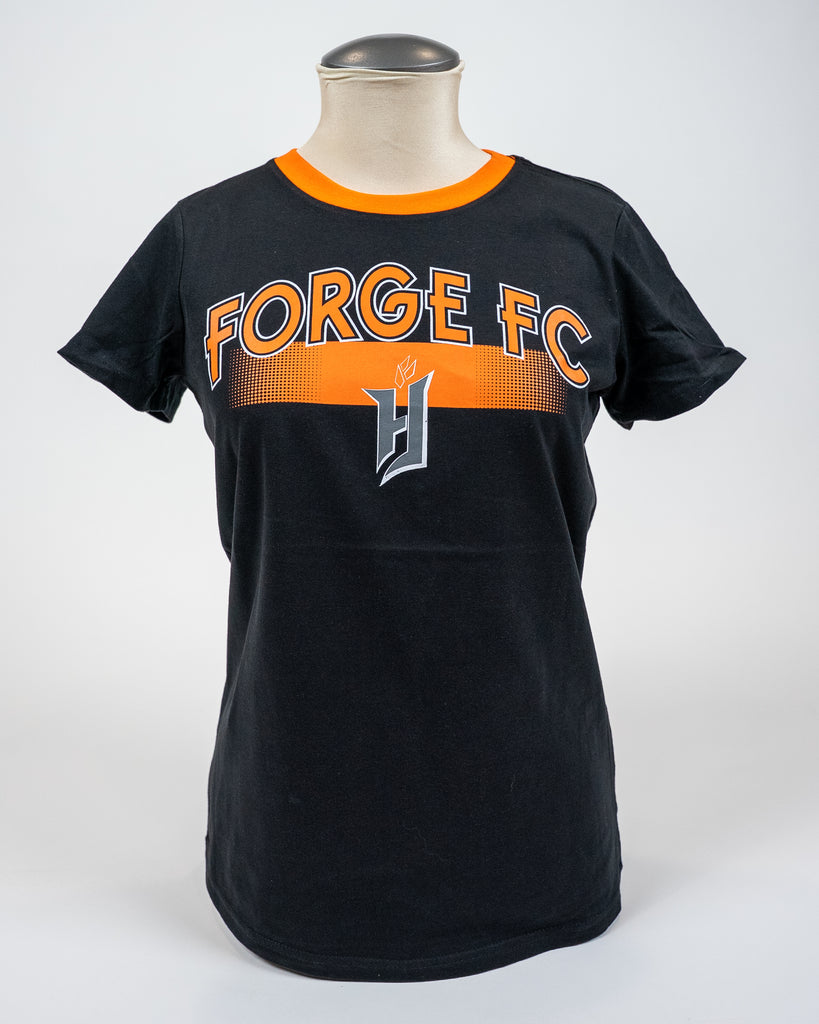 Forge FC Women's Pitch Tee Black