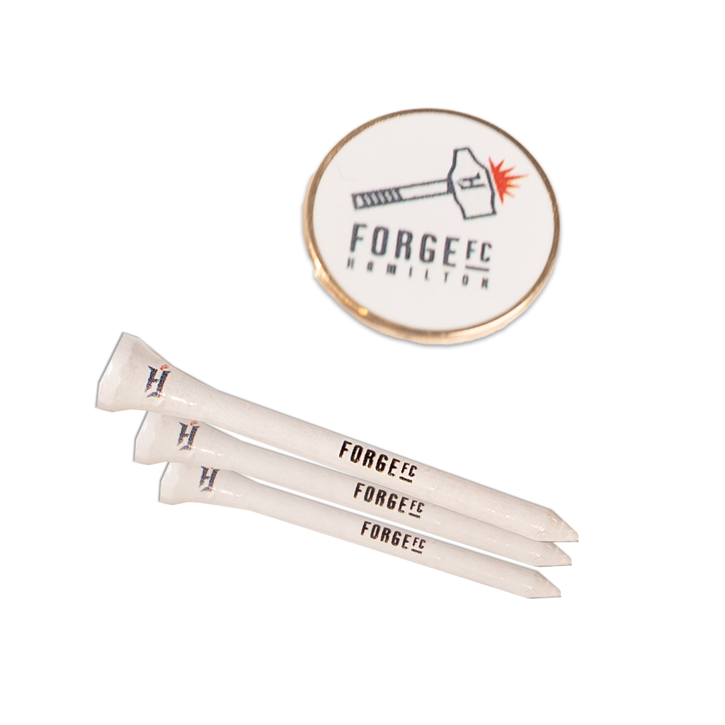 Forge FC Golf Tees and Marker Set