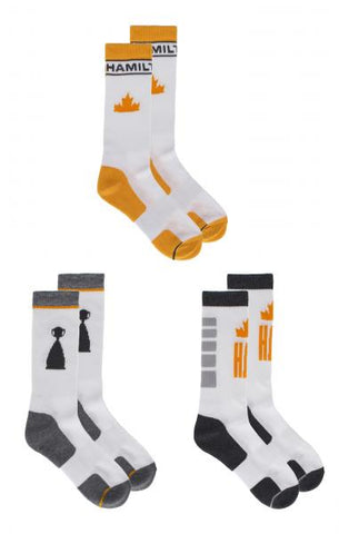 Grey Cup 3 Pack Socks