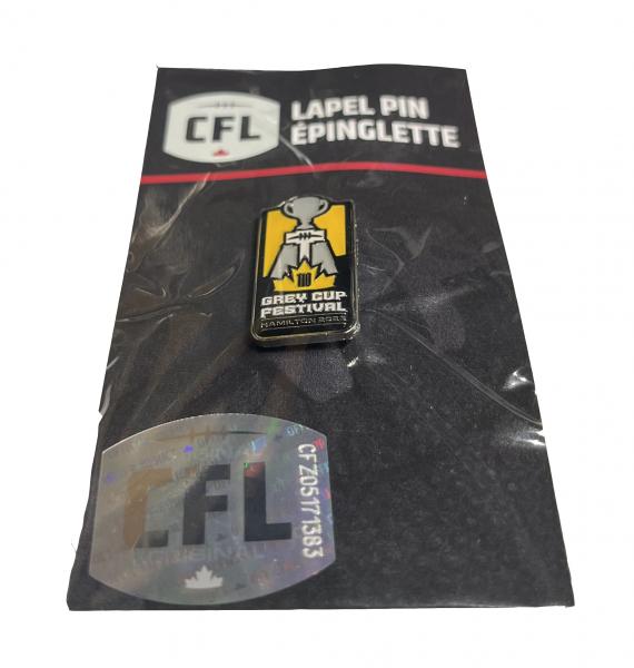 Grey Cup Festival Lapel Pin