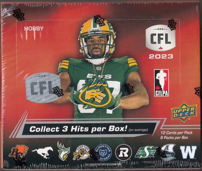 2023 Upper Deck CFL Football Hobby Box