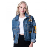 Women's Game Ball Jean Jacket