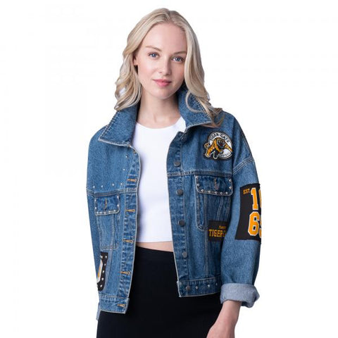 Women's Game Ball Jean Jacket