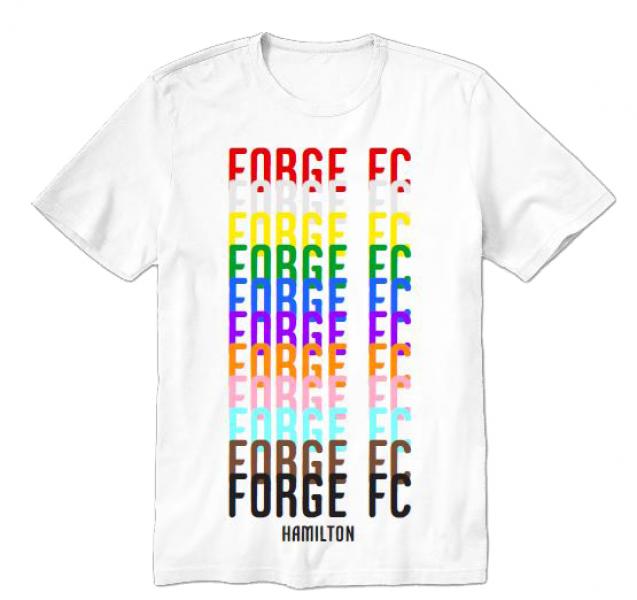 Forge FC Pride Tee White