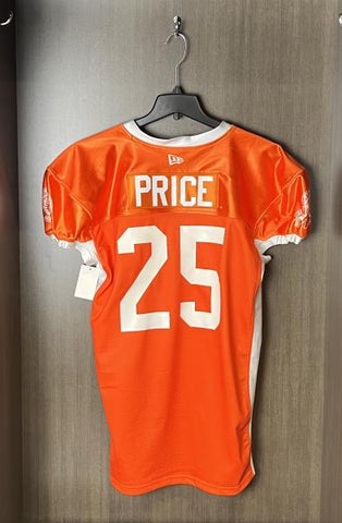 2024 Orange Warmup Jersey Price #25 2XL