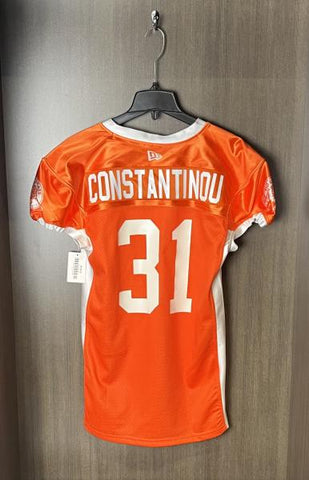 2024 Orange Warmup Jersey Constantinou #31 XL