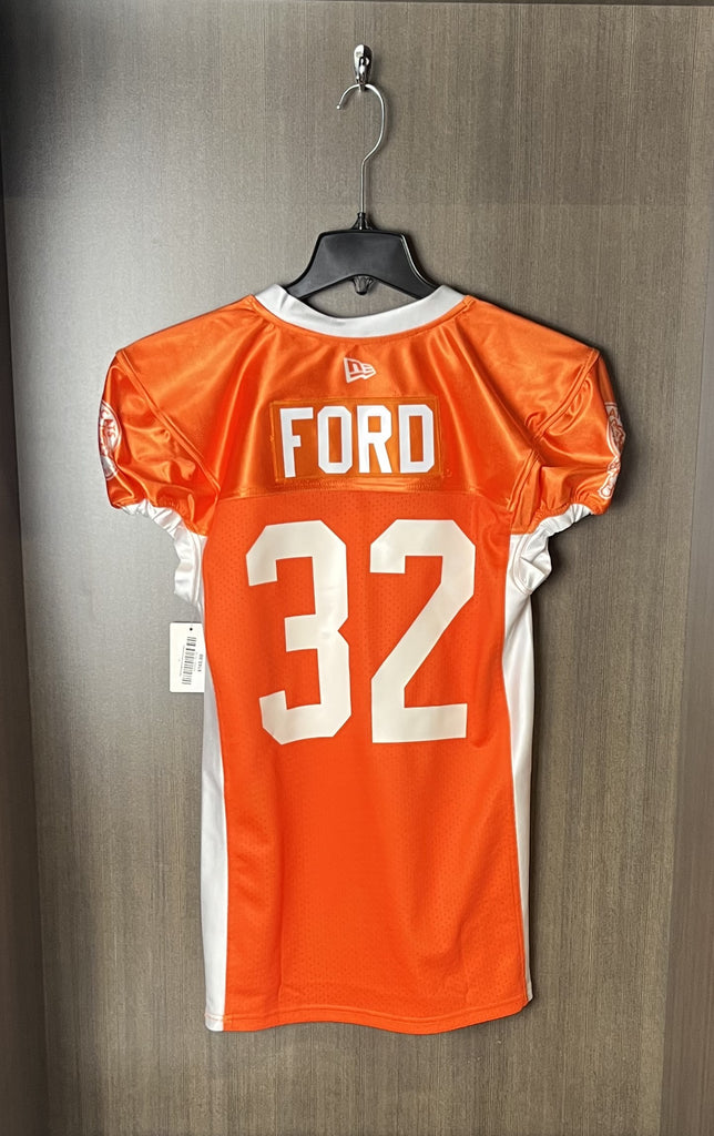 2024 Orange Warmup Jersey Ford #32 L