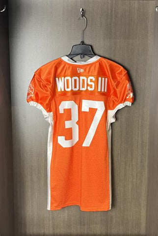 2024 Orange Warmup Jersey Woods III #37 L