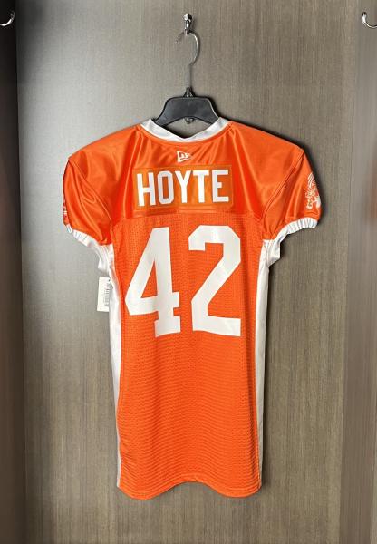 2024 Orange Warmup Jersey Hoyte #42 XL