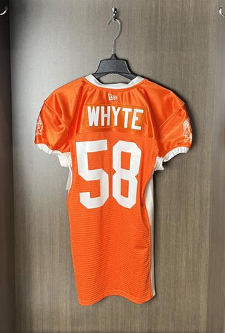 2024 Orange Warmup Jersey Whyte #58 XL