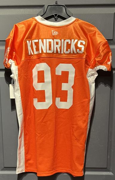 2024 Orange Warmup Jersey	Kendricks 	#93	 2XL