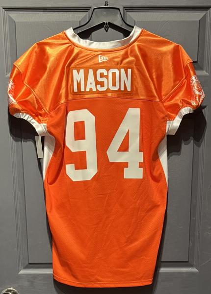 2024 Orange Warmup Jersey	Mason 	#94	 3XL