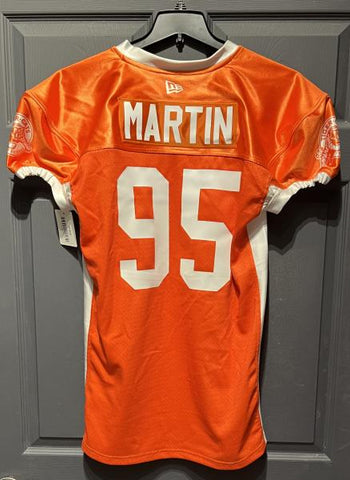 2024 Orange Warmup Jersey	Martin 	#95	 2XL