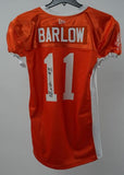 2024 Autographed Orange Warmup Jersey	Barlow	#11	XL