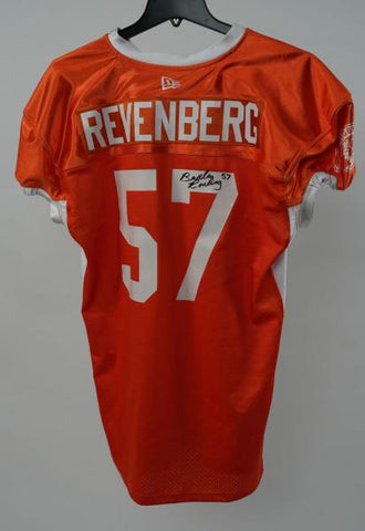 2024 Autographed Orange Warmup Jersey	Revenberg	#57	3XL