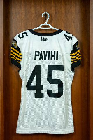 AUTHENTIC GAME WORN JERSEY	PAVIHI	#45	size	46