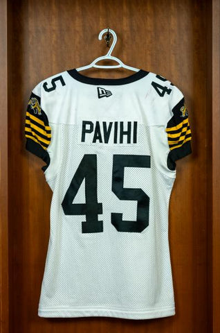 AUTHENTIC GAME WORN JERSEY	PAVIHI	#45	size	46