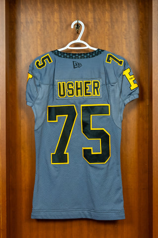 AUTHENTIC GAME WORN JERSEY	USHER	#75	size	44