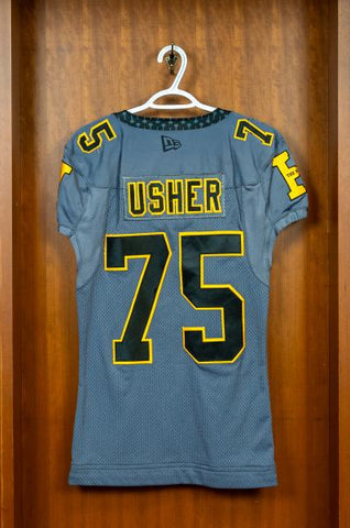 AUTHENTIC GAME WORN JERSEY	USHER	#75	size	44