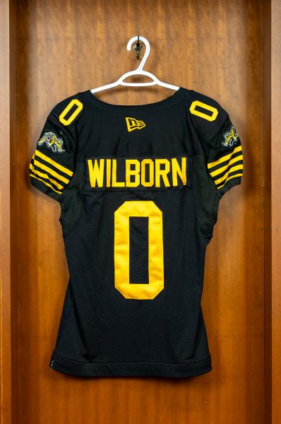 AUTHENTIC GAME WORN JERSEY	WILBORN	#0	size	44