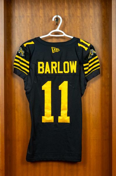 PREMIER PLAYER AUTHENTIC GAME WORN JERSEY	BARLOW	#11	size	42