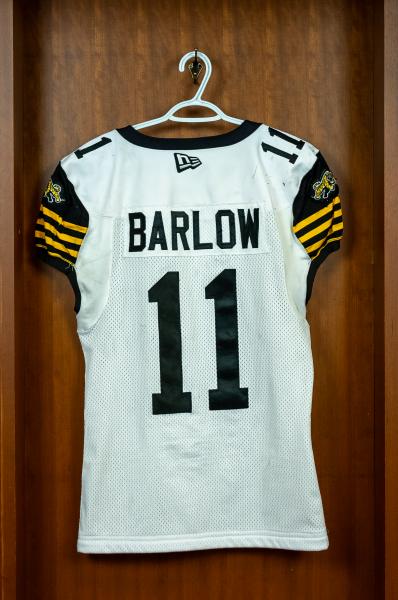 PREMIER PLAYER AUTHENTIC GAME WORN JERSEY	BARLOW	#11	size	44