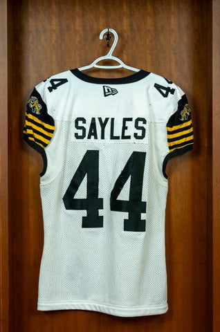 PREMIER PLAYER AUTHENTIC GAME WORN JERSEY	SAYLES	#44	size	46