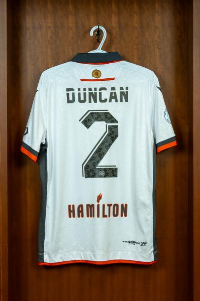 FORGE FC 2024 PLAYER MATCH KIT	DUNCAN	#2	LARGE