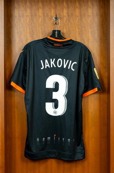 FORGE FC 2020 PLAYER MATCH KIT	JAKOVIC	#3	LARGE