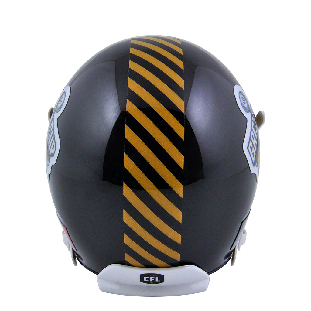 canadian football league mini helmets Grey Cup Mini Helmet – Tiger-Cats