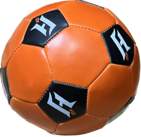 Forge FC 4" Plush Soccer Ball Orange/Black