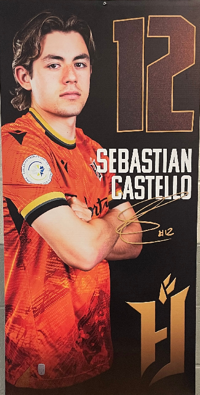FORGE FC 2024 CASTELLO #12 Locker Room Sign