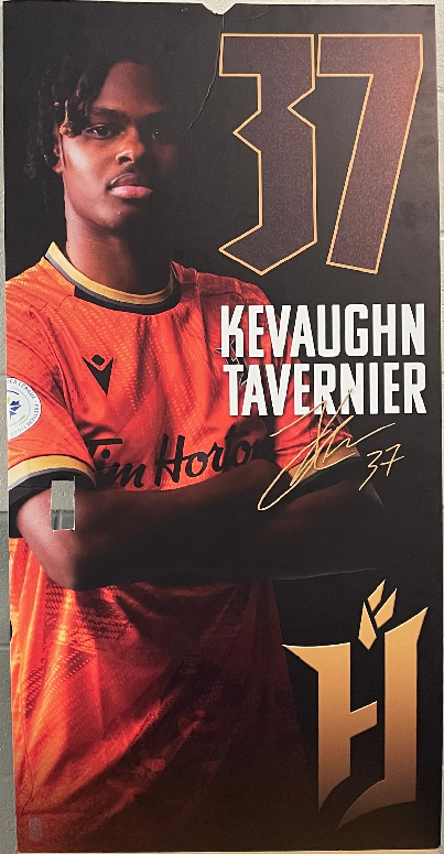 FORGE FC 2024 TAVERNIER #37 Locker Room Sign