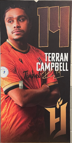 FORGE FC 2024 CAMPBELL #14 Locker Room Sign