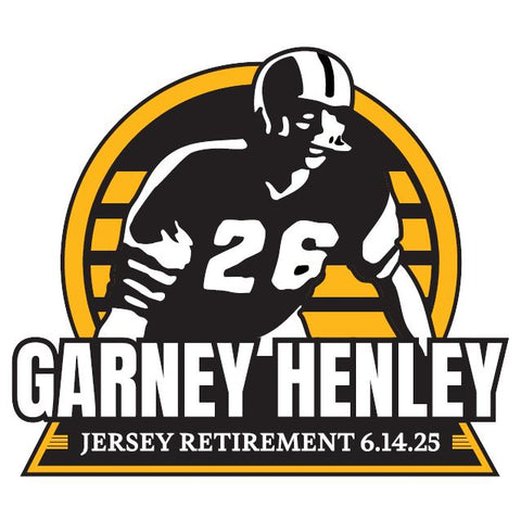 Garney Henley Commemorative Jersey Patch
