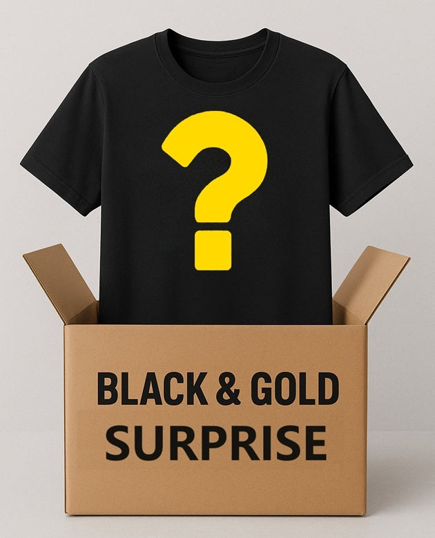 Black & Gold Surprise Shirt