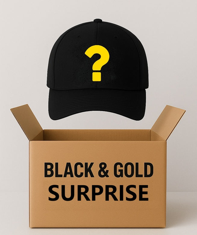 Black & Gold Surprise Hat
