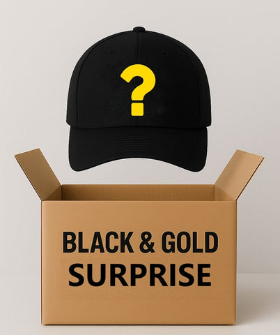 Black & Gold Surprise Hat