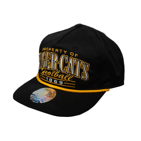 Tiger-Cats Football 5 Panel Snapback Hat