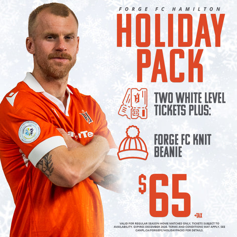 FORGE FC HOLIDAY PACK 2025 (2 TICKETS + 1 BEANIE)