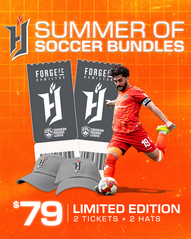 Forge FC Summer of Soccer Bundles (2 Tickets + 2 Hats)