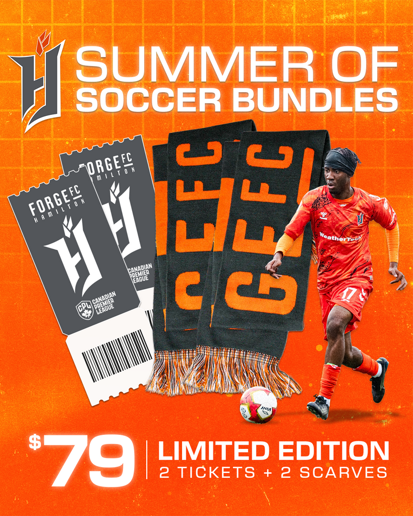 Forge FC Summer of Soccer Bundles (2 Tickets + 2 Scarves)