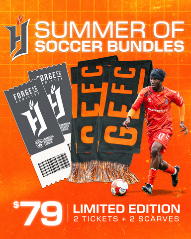 Forge FC Summer of Soccer Bundles (2 Tickets + 2 Scarves)