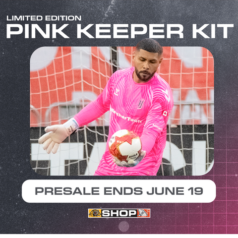 Forge FC Pink Pro Performance S/S Goalkeeper Kit (PREORDER)
