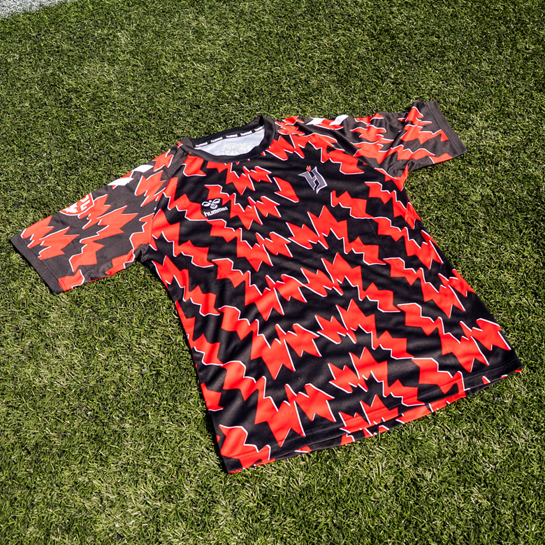 Forge FC Limited Edition Red & White Out Warm Up Kit