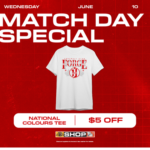 Forge FC National Colours Tee