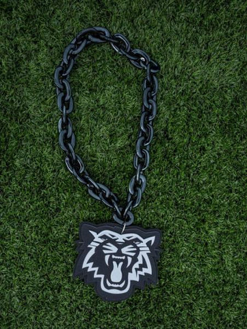 Tiger Head Black Out 3D Fan Chain