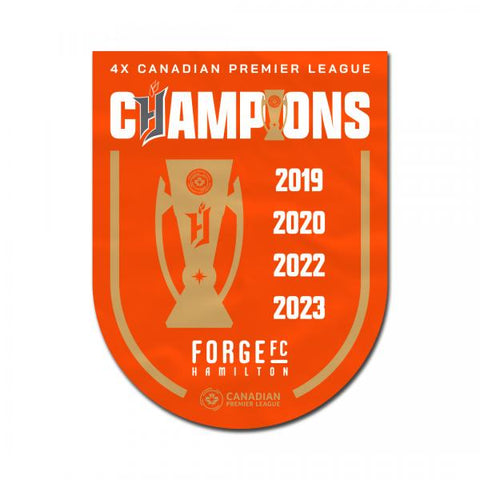 Forge FC North Star Cup Champions Banner