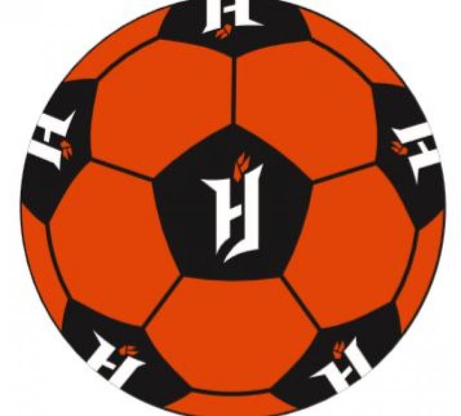 Forge FC 4" Plush Soccer Ball Orange/Black